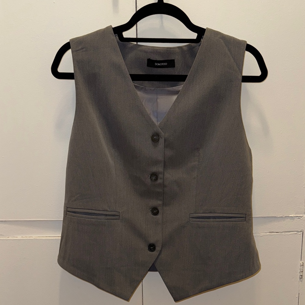 Dawood Gray Women's Vest